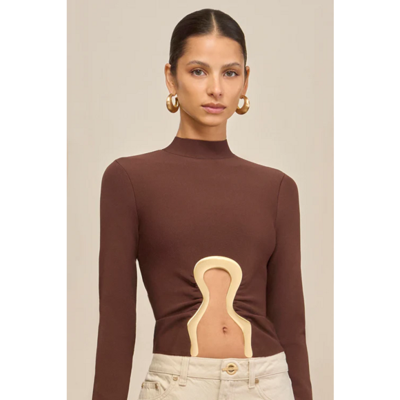 Cult Gaia Tops - Cult Gaia ELISABETTA TOP - JAVA × 1